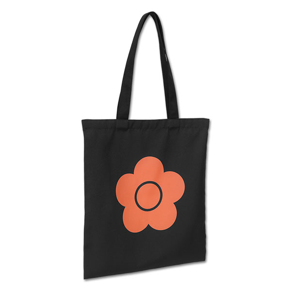 ポリキャンバスロゴ トート（ブラック）