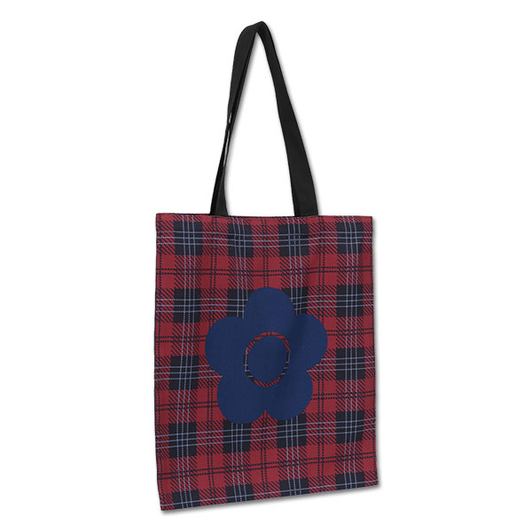 ポリキャンバスロゴ トート（レッド）