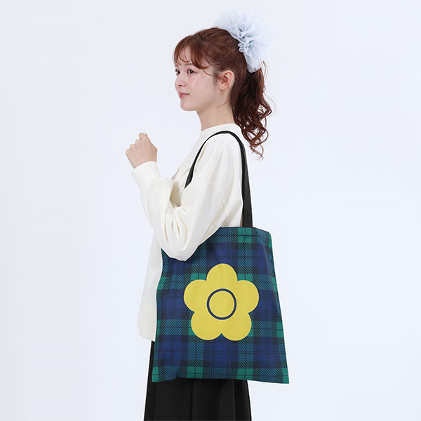 ポリキャンバスロゴ トート（グリーン）