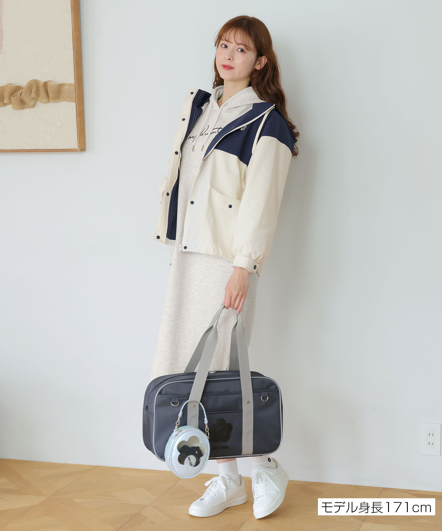 マウンテンパーカ ブルゾン（ネイビー）