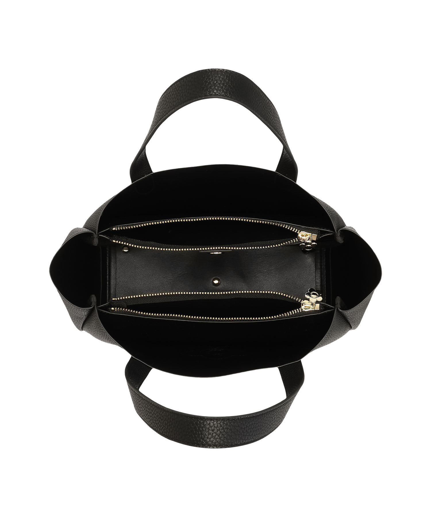 シュリンクWフェイス トート（ブラック）