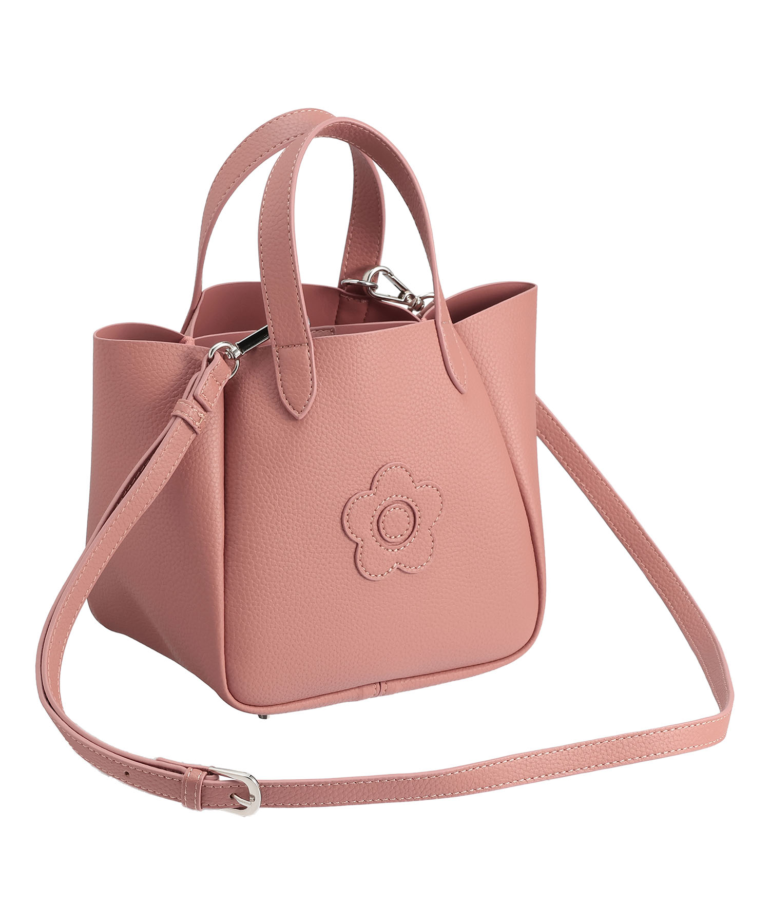 シュリンクWフェイス 2WAYミニトート（ピンク）