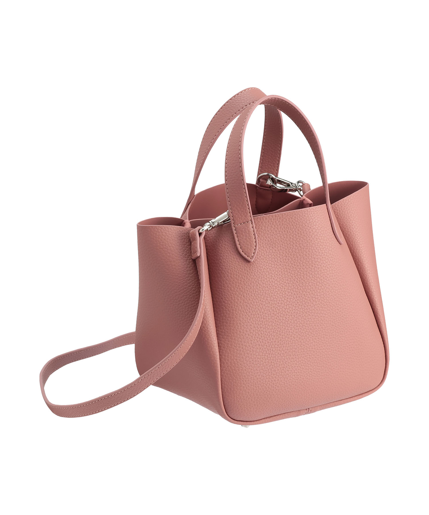 シュリンクWフェイス 2WAYミニトート（ピンク）