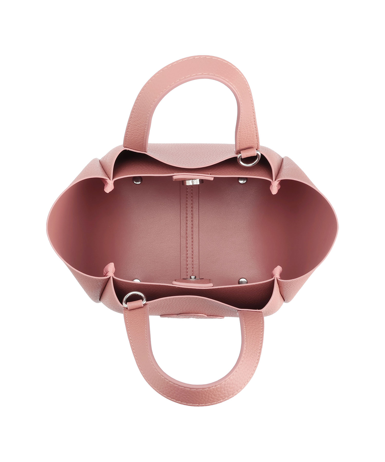 シュリンクWフェイス 2WAYミニトート（ピンク）