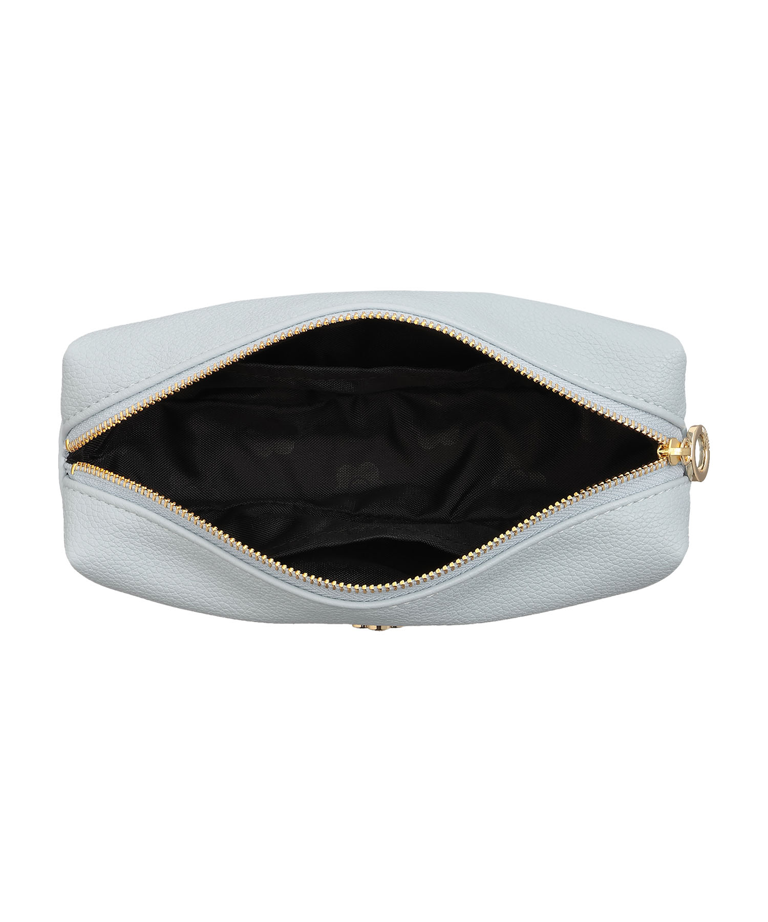 ビジューデイジー スクエアペンケース（ライトブルー）