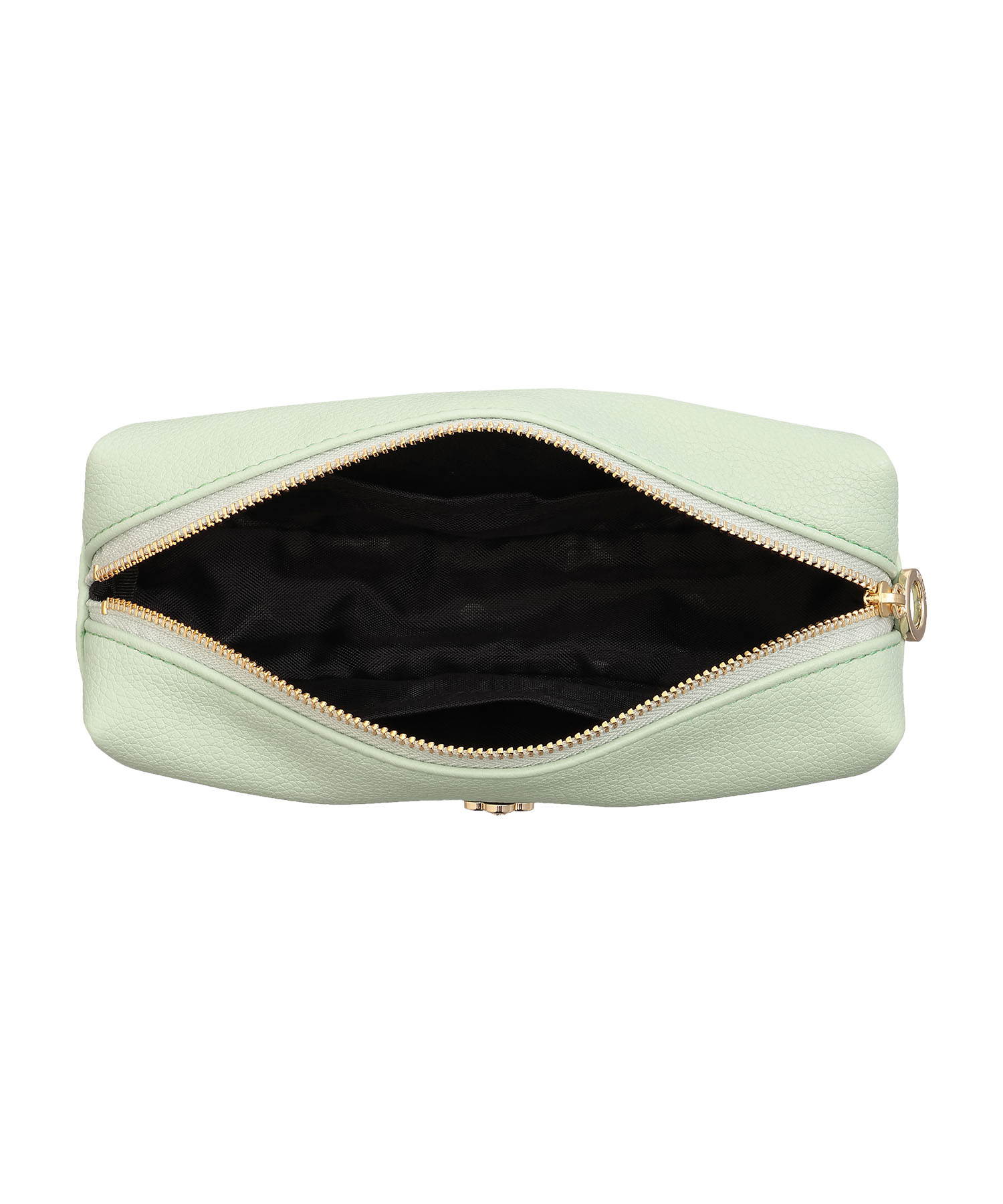 ビジューデイジー スクエアペンケース（ライトグリーン）