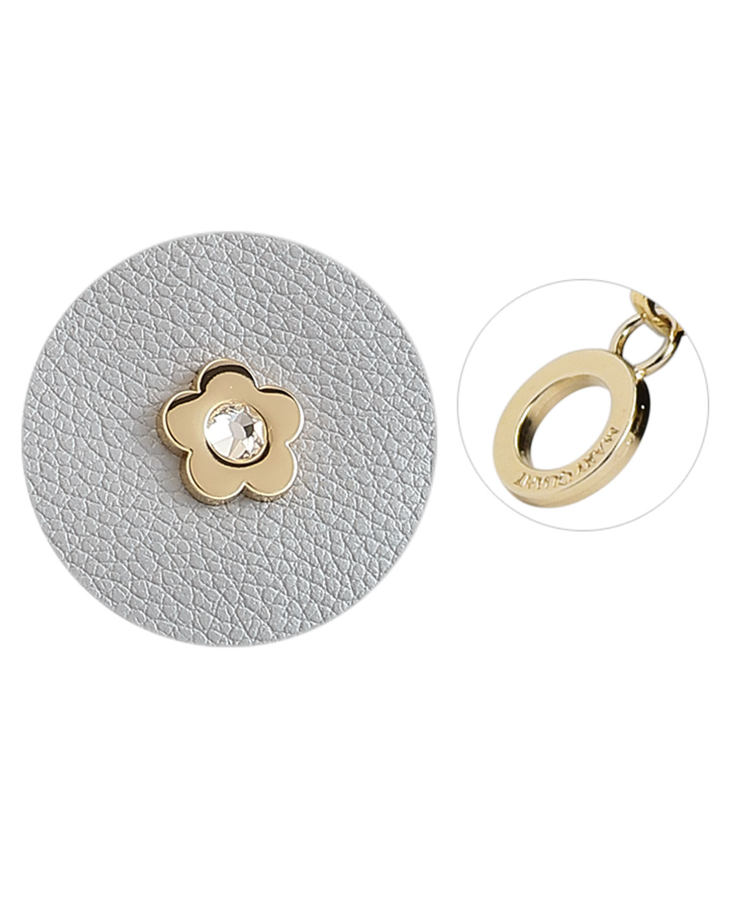 ビジューデイジー 舟型ペンケース（ブルー）