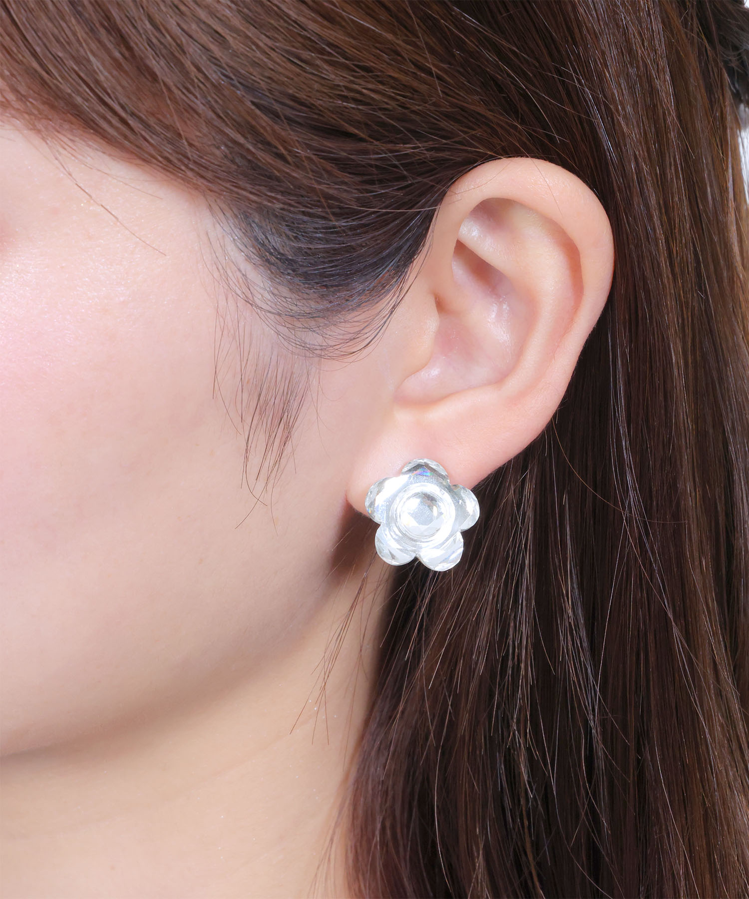 チアリージュエル イヤリング（クリア）