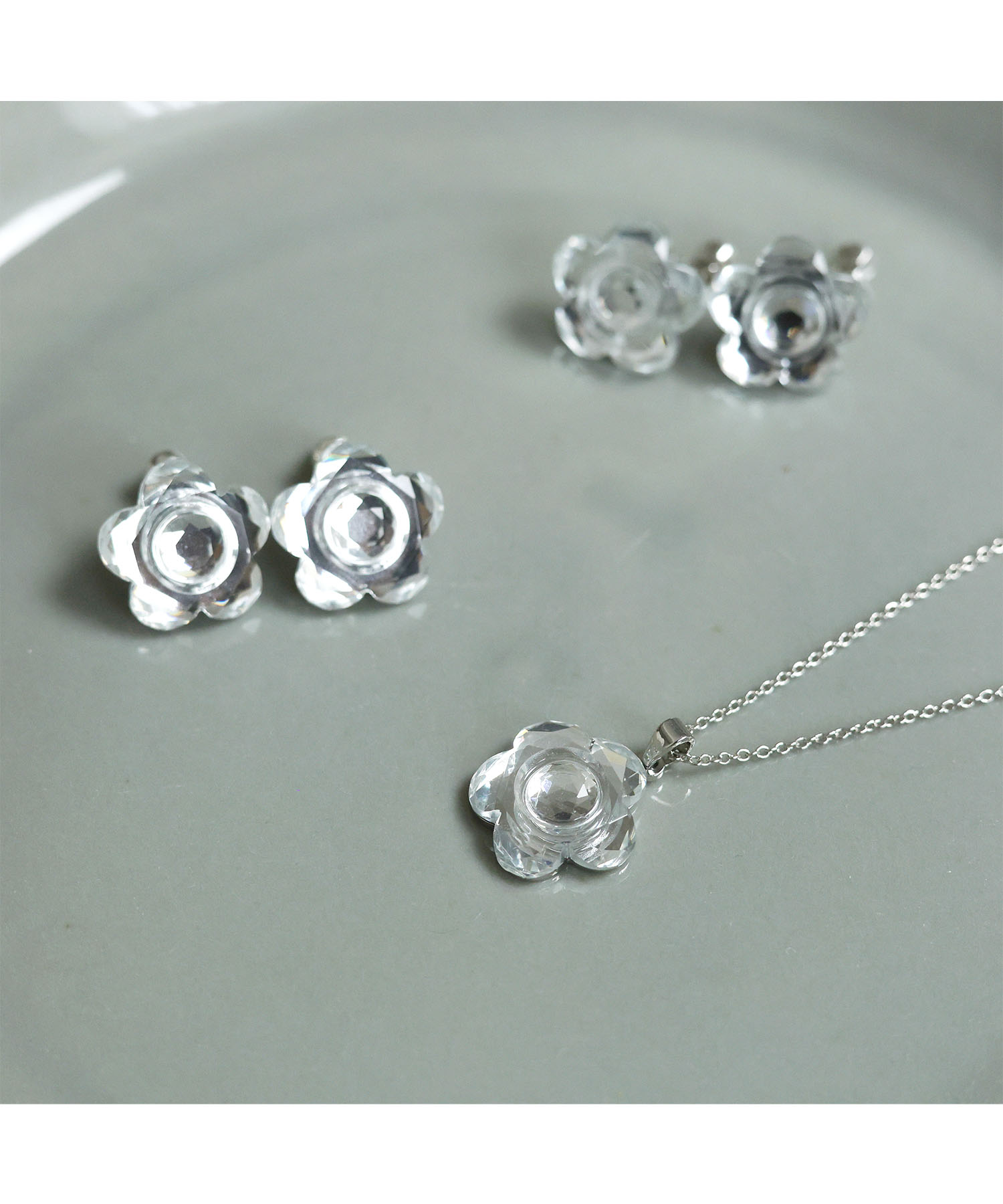 チアリージュエル ネックレス（クリア）