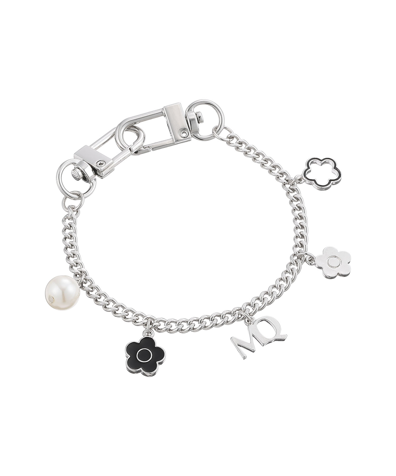 メニーパーツ バッグチャーム（シルバー）