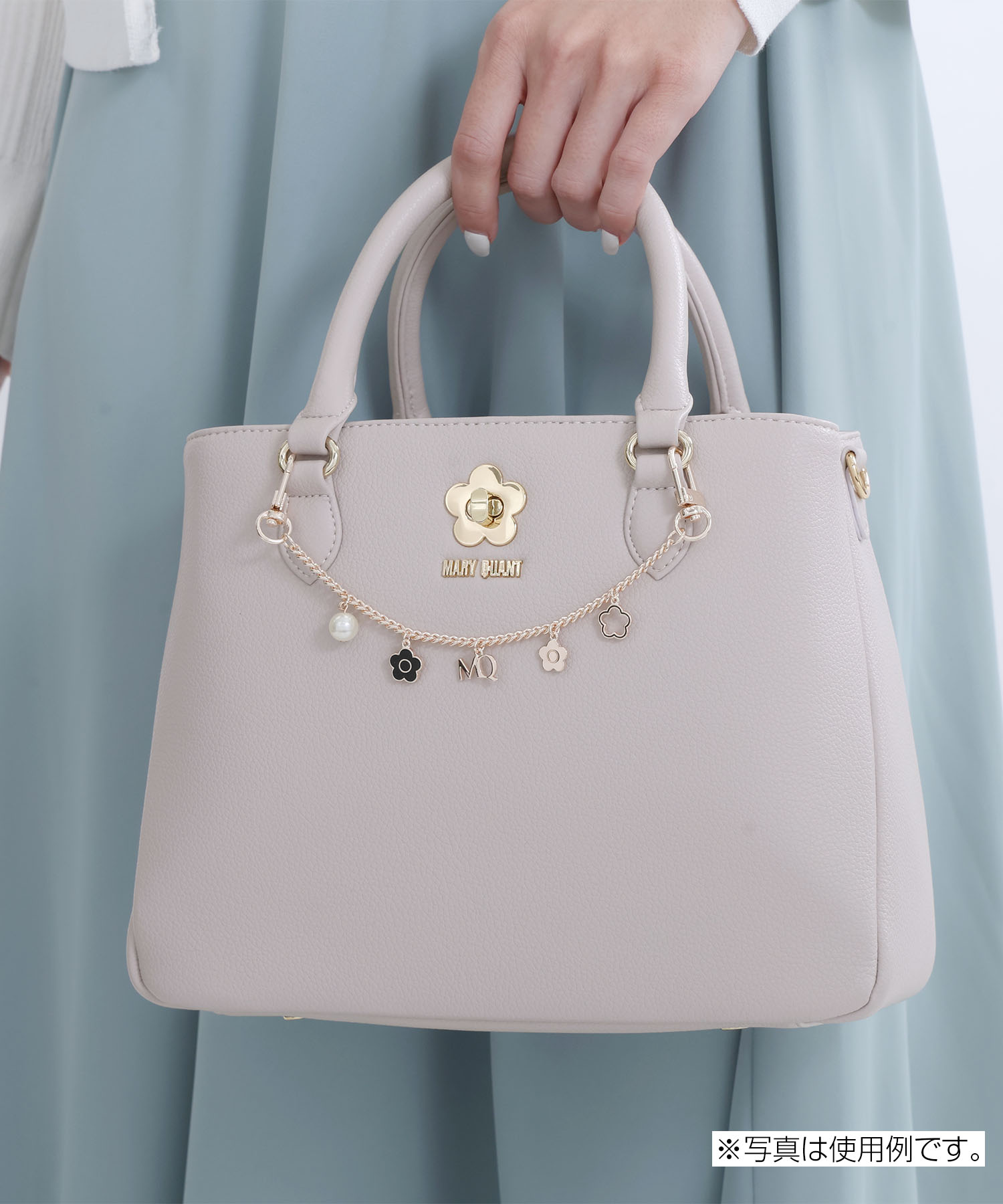 メニーパーツ バッグチャーム（ピンクゴールド）