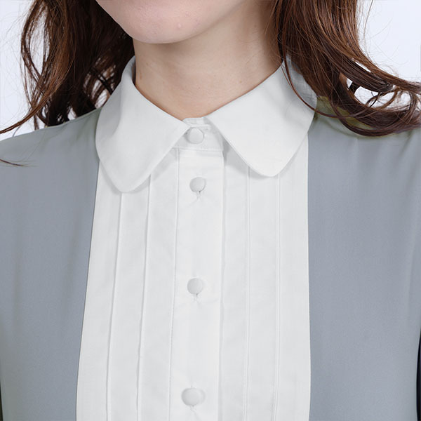 クラシカル ワンピース（ブルーグレー）