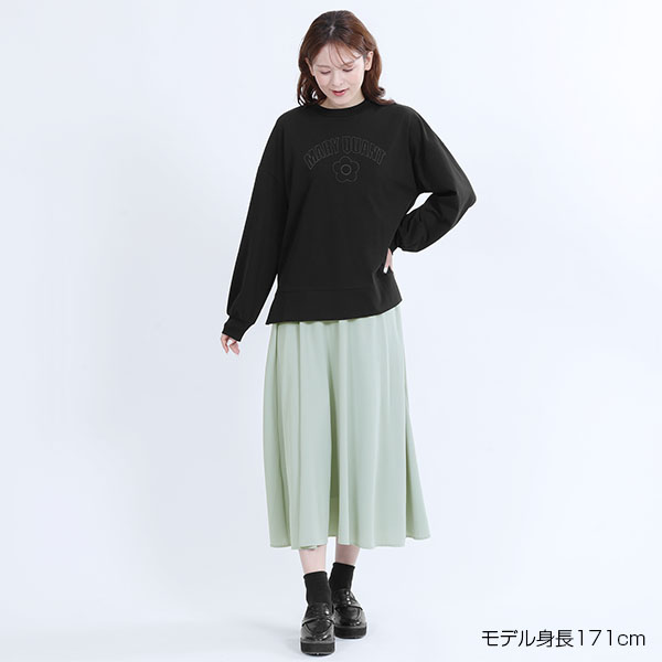 キルトロゴ プルオーバー（ブラック）