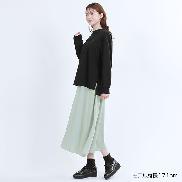 キルトロゴ プルオーバー（ブラック）