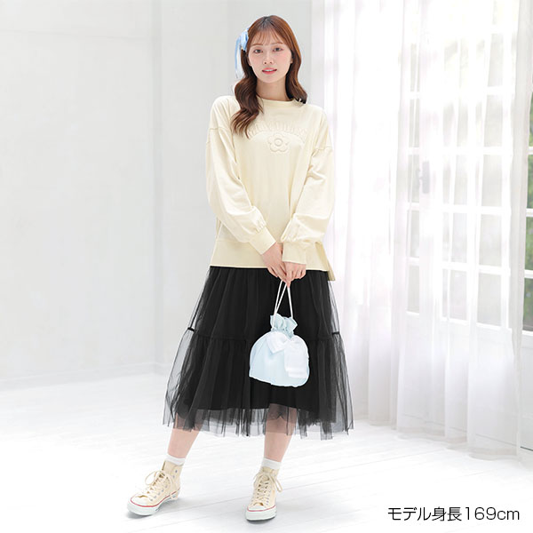 キルトロゴ プルオーバー（アイボリー）