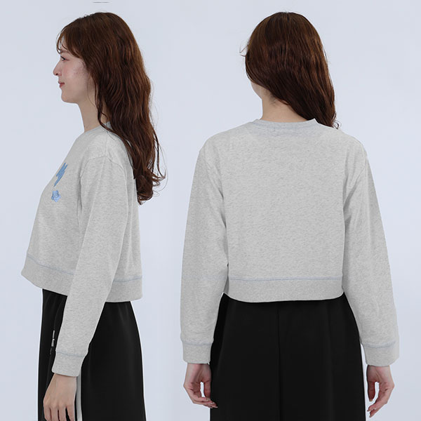 ベースボールデザイン プルオーバー（グレー）