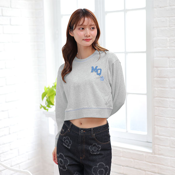 ベースボールデザイン プルオーバー（グレー）