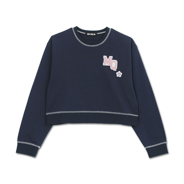 ベースボールデザイン プルオーバー（ネイビー）