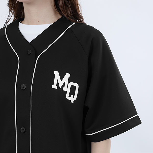ベースボールデザイン シャツ（ブラック）