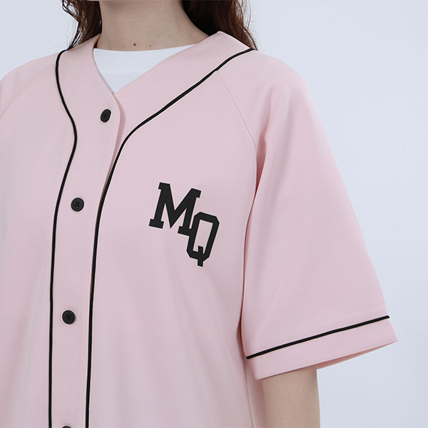 ベースボールデザイン シャツ（ピンク）