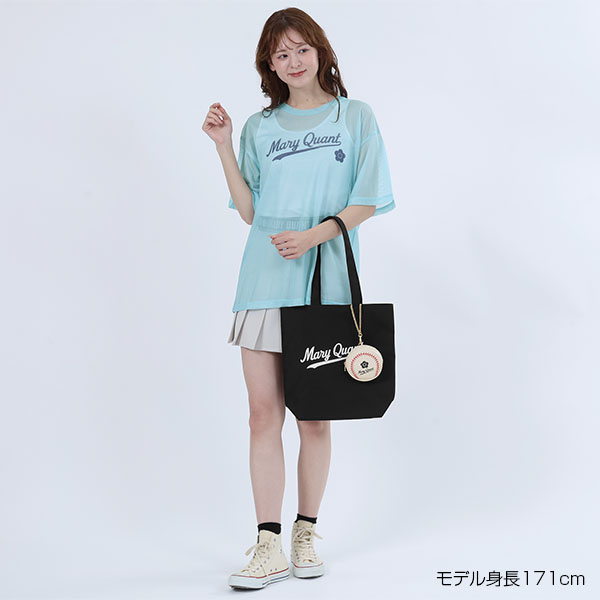 ベースボールロゴメッシュ Tシャツ（ミント）