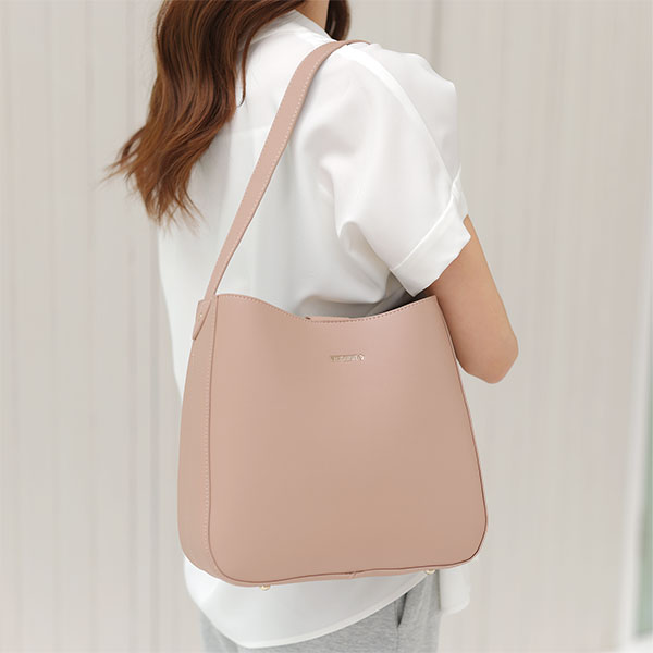 フリップサイドデイジー ワンショルダー（ベージュ）