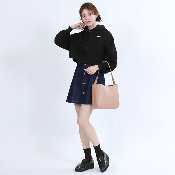 フリップサイドデイジー ワンショルダー（ベージュ）