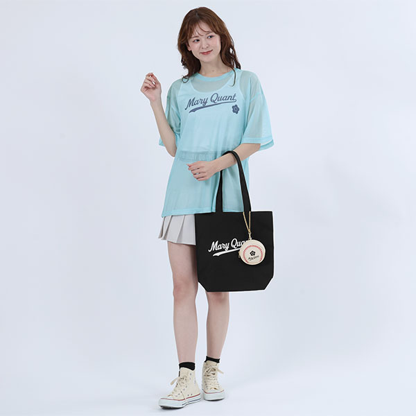 ベースボールロゴ トート（ブラック）