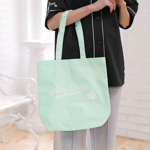 ベースボールロゴ トート（ミント）