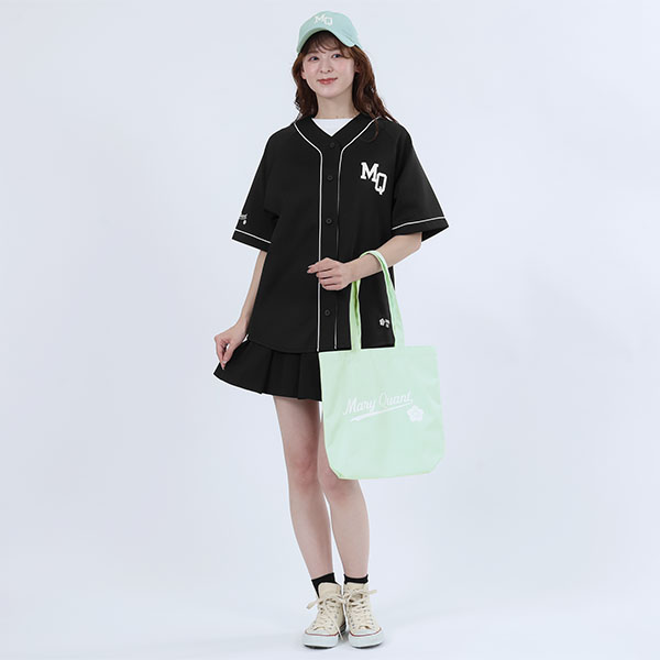 ベースボールロゴ トート（ミント）