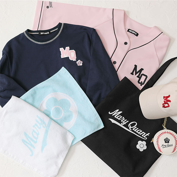 ベースボール ダイカットポーチ（ホワイト）