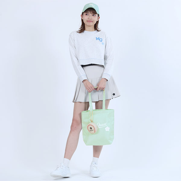 ベースボール ダイカットポーチ（ホワイト）