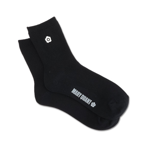 ベーシックリブ ソックス（ブラック）