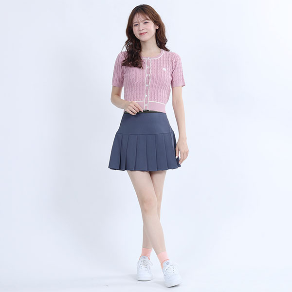 ベーシックリブ ソックス（ピンク）