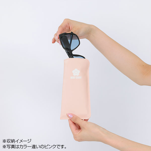 ベーシックフラット メガネケース（ブラック）