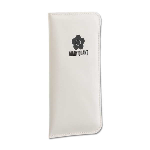 ベーシックフラット メガネケース（ホワイト）