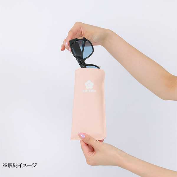 ベーシックフラット メガネケース（ピンク）