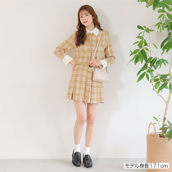 クラシカル スカート（キャメル）