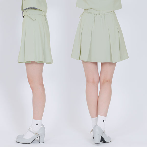 クラシカル スカート（ライトグリーン）