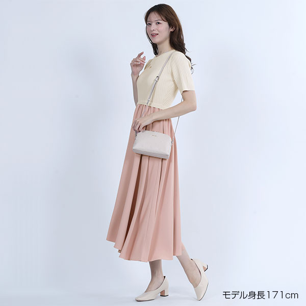 ドッキング ワンピース（アイボリー）