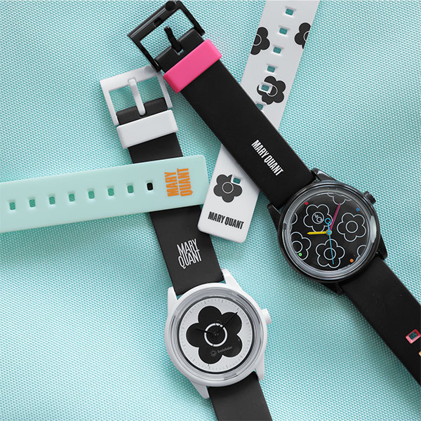 MARY QUANT × Q＆Q ウォッチ（ブラック）