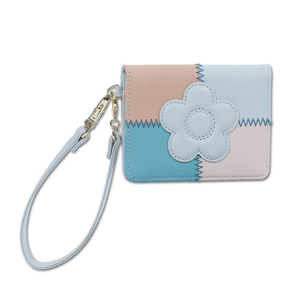 パッチワーク パスケース（ライトグリーン）