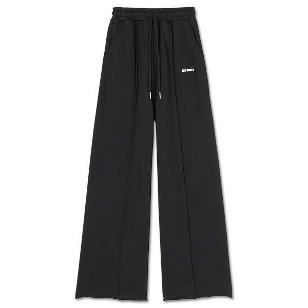 ロゴタグスウェット パンツ（ブラック）