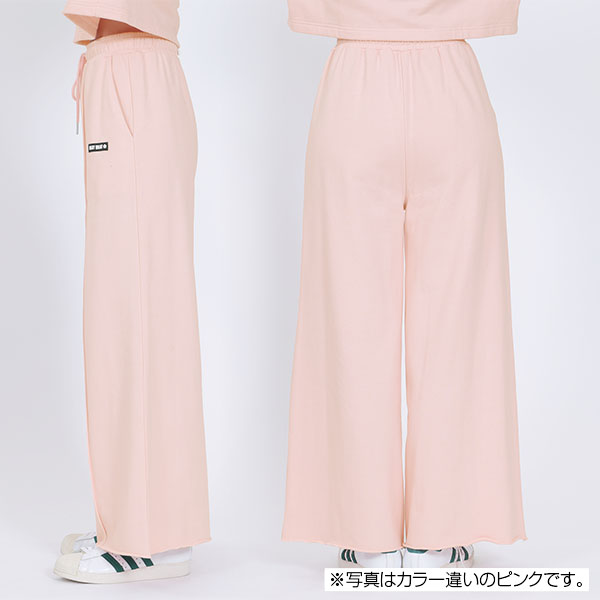 ロゴタグスウェット パンツ（ブラック）