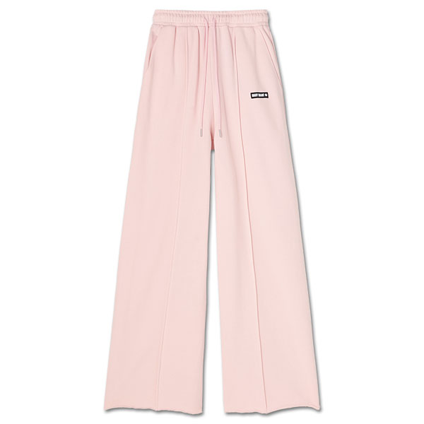 ロゴタグスウェット パンツ（ピンク）