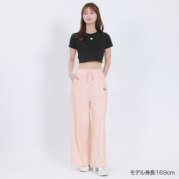 ロゴタグスウェット パンツ（ピンク）