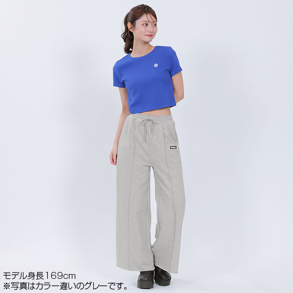 ロゴタグスウェット パンツ（ピンク）