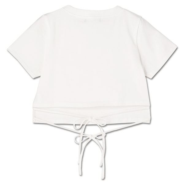 ウエストリボン プルオーバー（ホワイト）