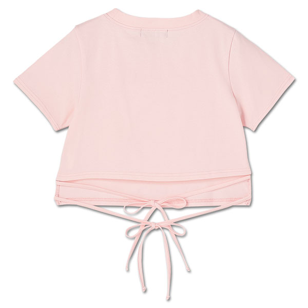 ウエストリボン プルオーバー（ピンク）