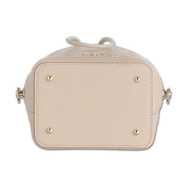 シンプルエンボスデイジー ドロストショルダー（ベージュ）